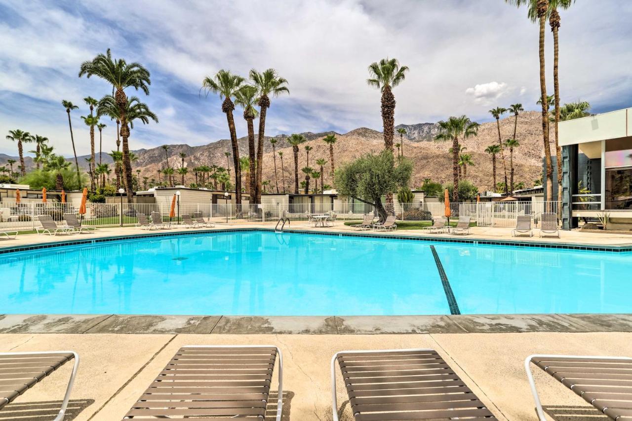Mid-Century Palm Springs Bungalow With Patio! Extérieur photo